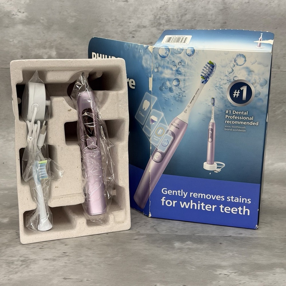 Philips Sonicare Brilliant Clean Electric Toothbrush Light Pink Metallic